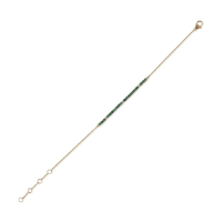 Smaragd Tennisbracelet with diamond model B012760